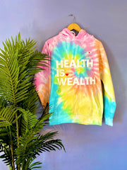 Health Is Wealth Hooded Sweatshirt